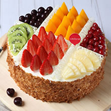 生日蛋糕 北京店送 同城速递 水果蛋糕 奶油蛋糕 缤纷盛果 